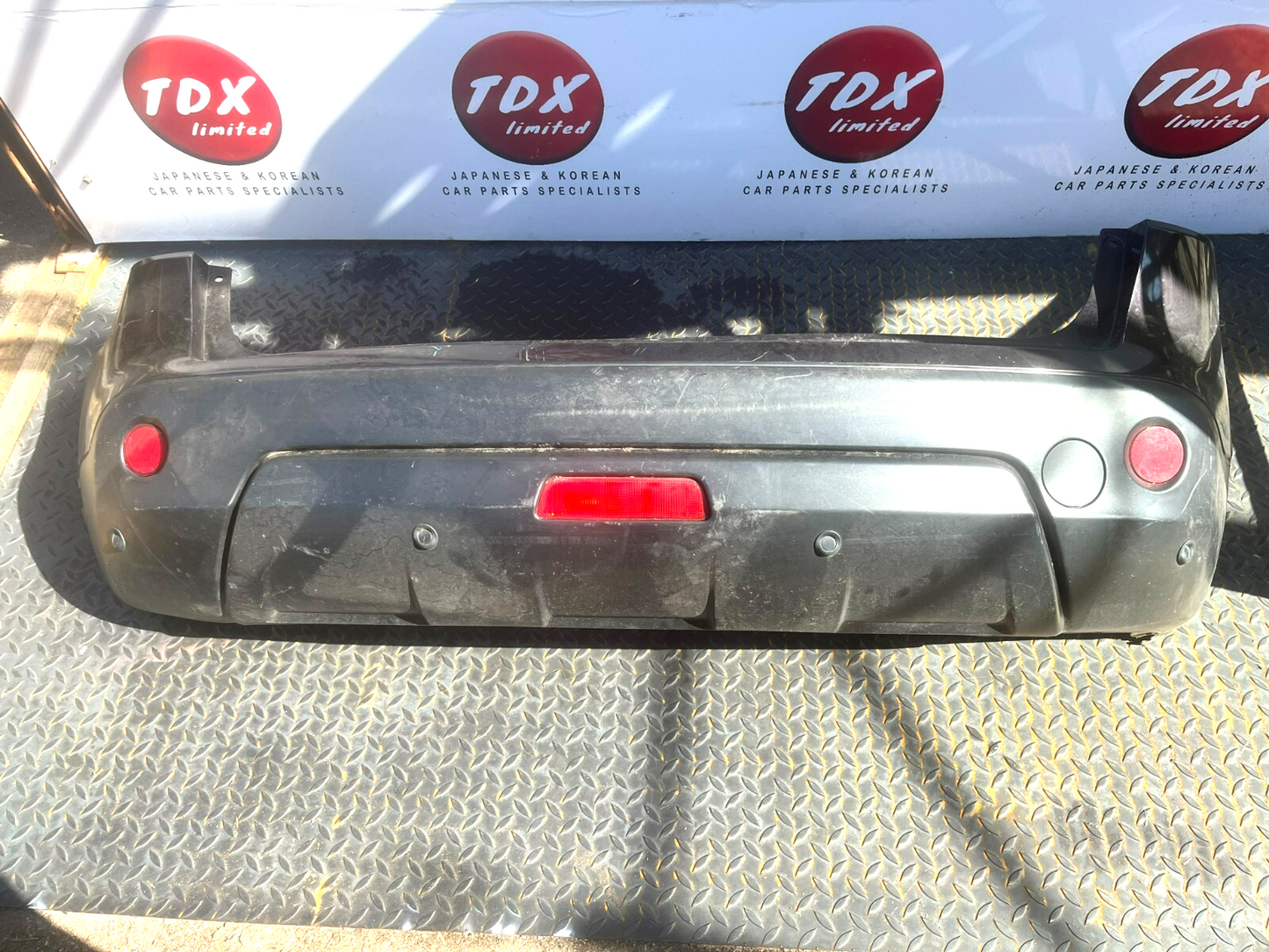 NISSAN QASHQAI J10 2010-2013 GENUINE FACELIFT REAR BUMPER GAB PURPLE COLLECTION