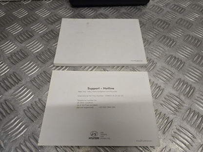 HYUNDAI TUCSON TL MK3 GENUINE SAT NAV TOMTOM MANUALS HANDBOOK PACK WALLET BOOK