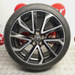 TOYOTA COROLLA MK12 2019-2024 18" DIAMOND CUT ALLOY WHEEL 7.3MM TYRE 225/40/18