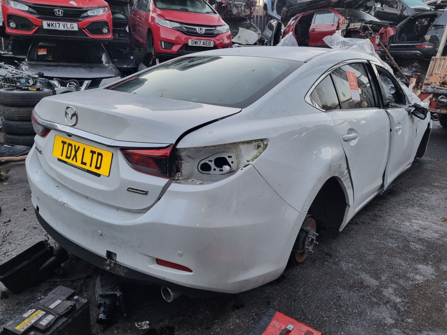 2015 MAZDA 6 D SPORT NAV (GJ) MK3 SALOON 2.2 DIESEL AUTO FOR PARTS SPARES