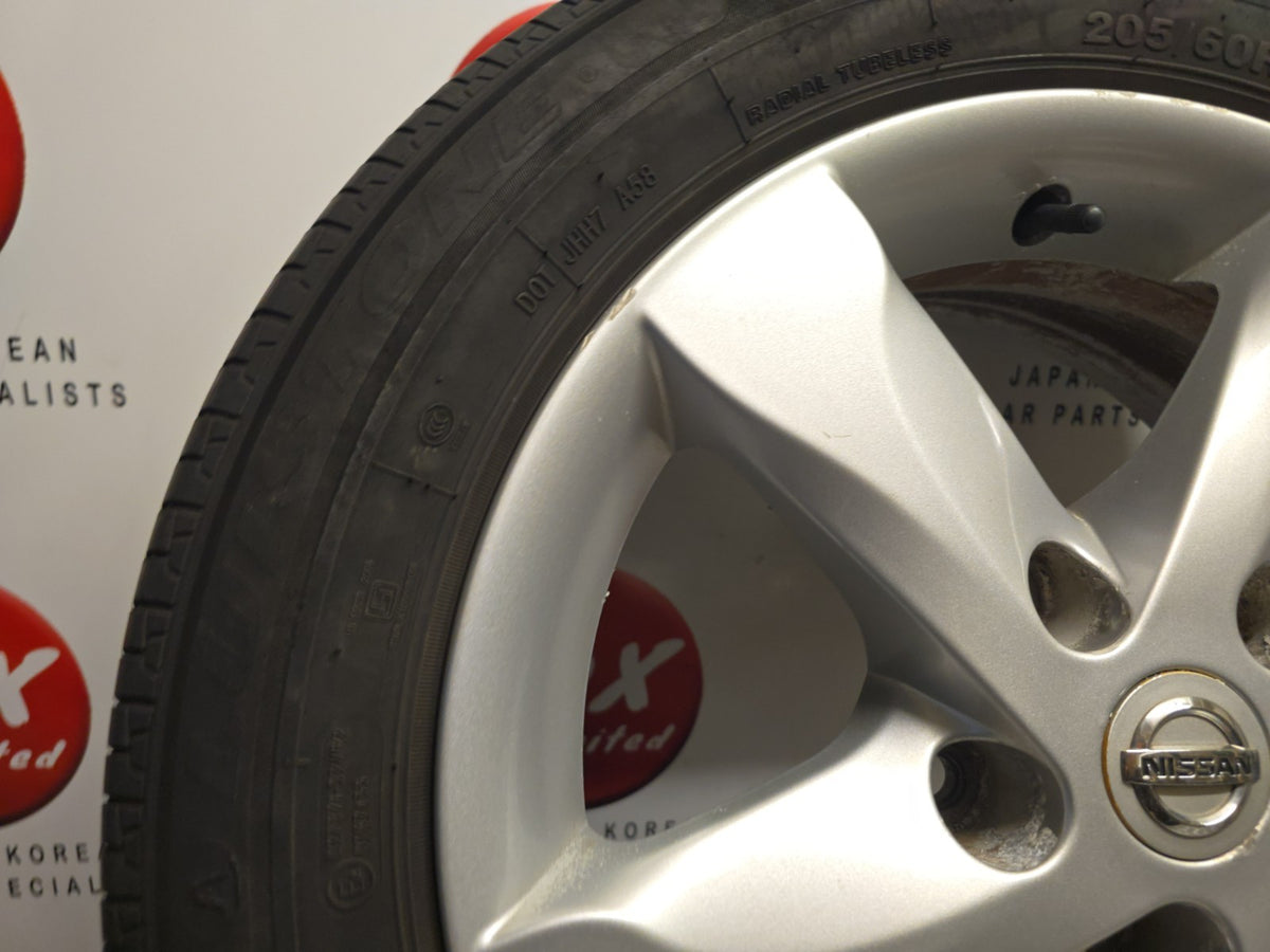 Nissan Qashqai J10 MK1 2007-2013 Genuine 16" Alloy Wheel 205/60R16 - photo 6 of 9