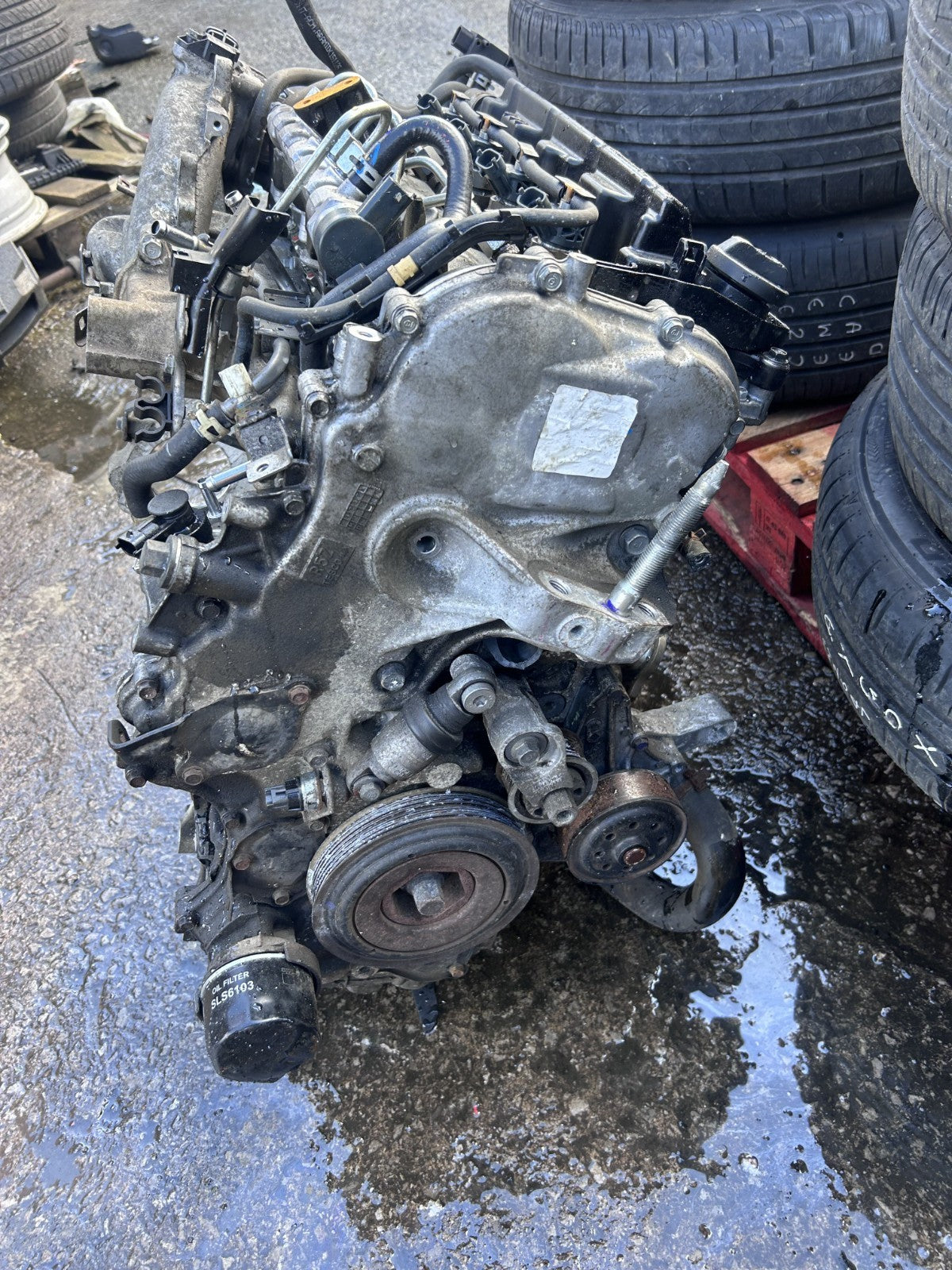 Honda Cr-V Rm Mk4 2013-2018 1.6 Diesel N16A4 Genuine Bi-Turbo Bare Manual Engine 4
