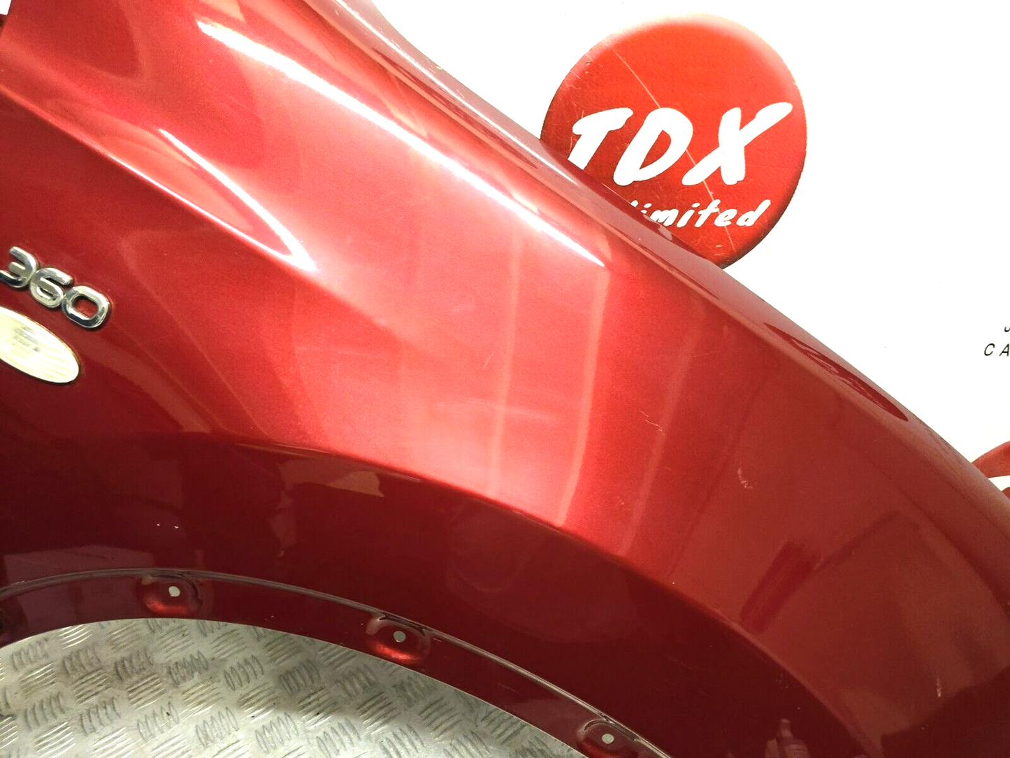 NISSAN QASHQAI J10 2010-2013 GENUINE FACELIFT DRIVER SIDE WING/FENDER NAJ RED