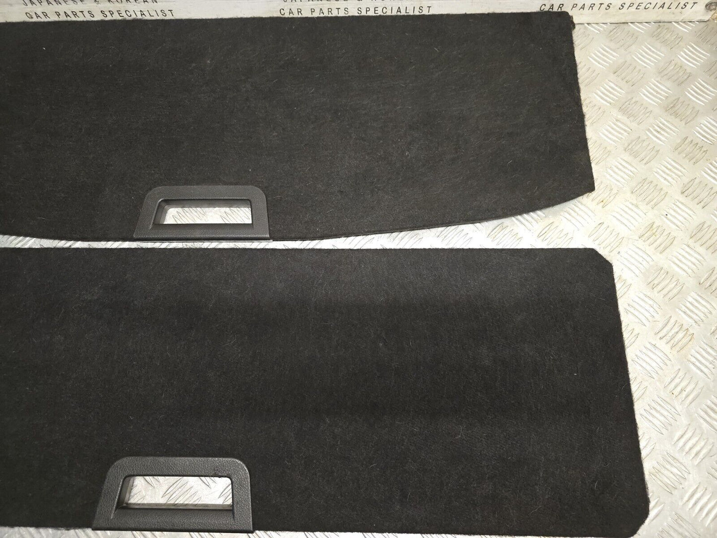 NISSAN QASHQAI J11 2014-2018 GENUINE HARD BOOT FLOOR CARPET DECK LINER COVERS 2