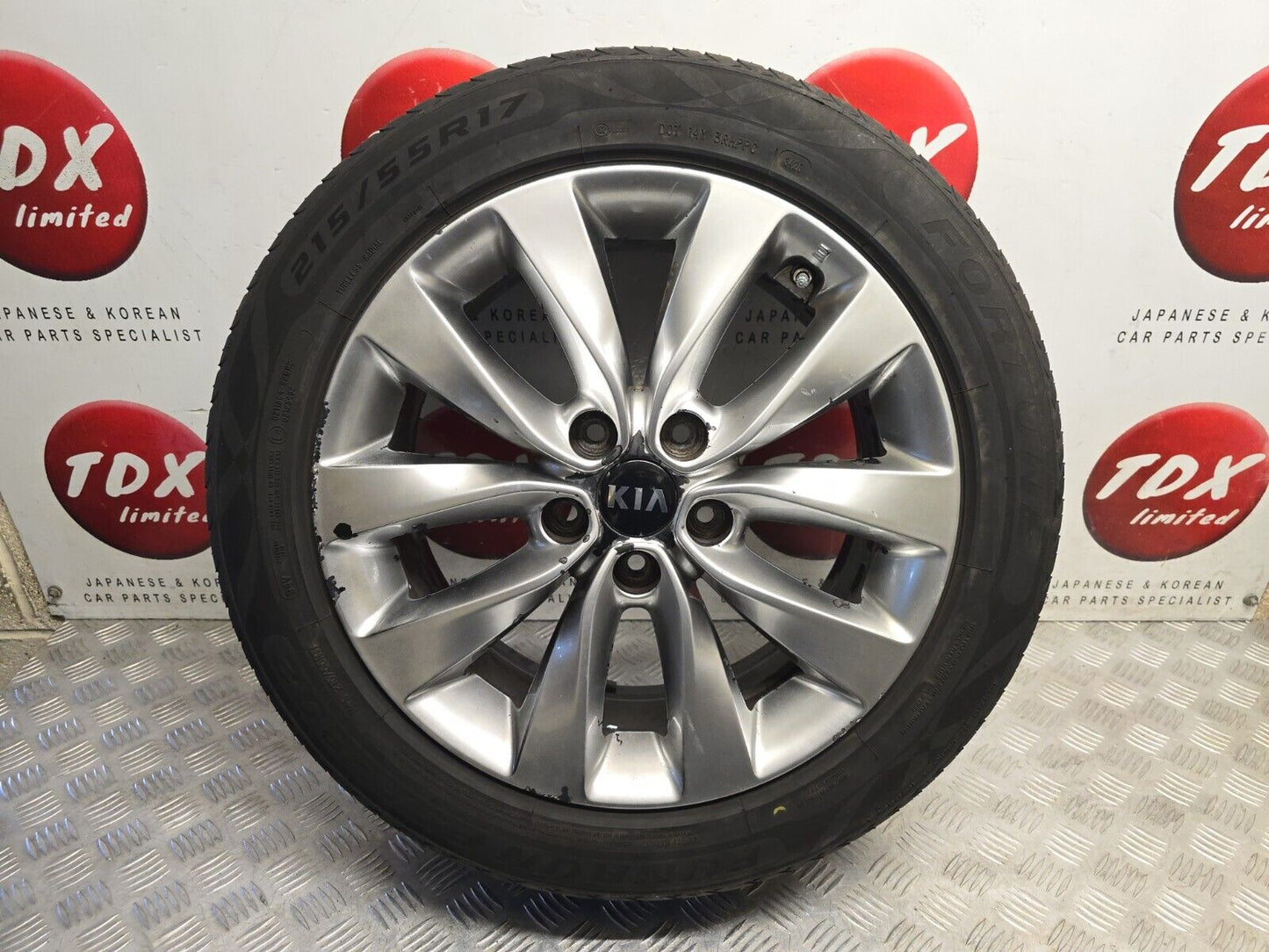 KIA OPTIMA JF 2016-2019 17" INCH ALLOY WHEEL 3.75MM TYRE 215/55/17 52910-D4250