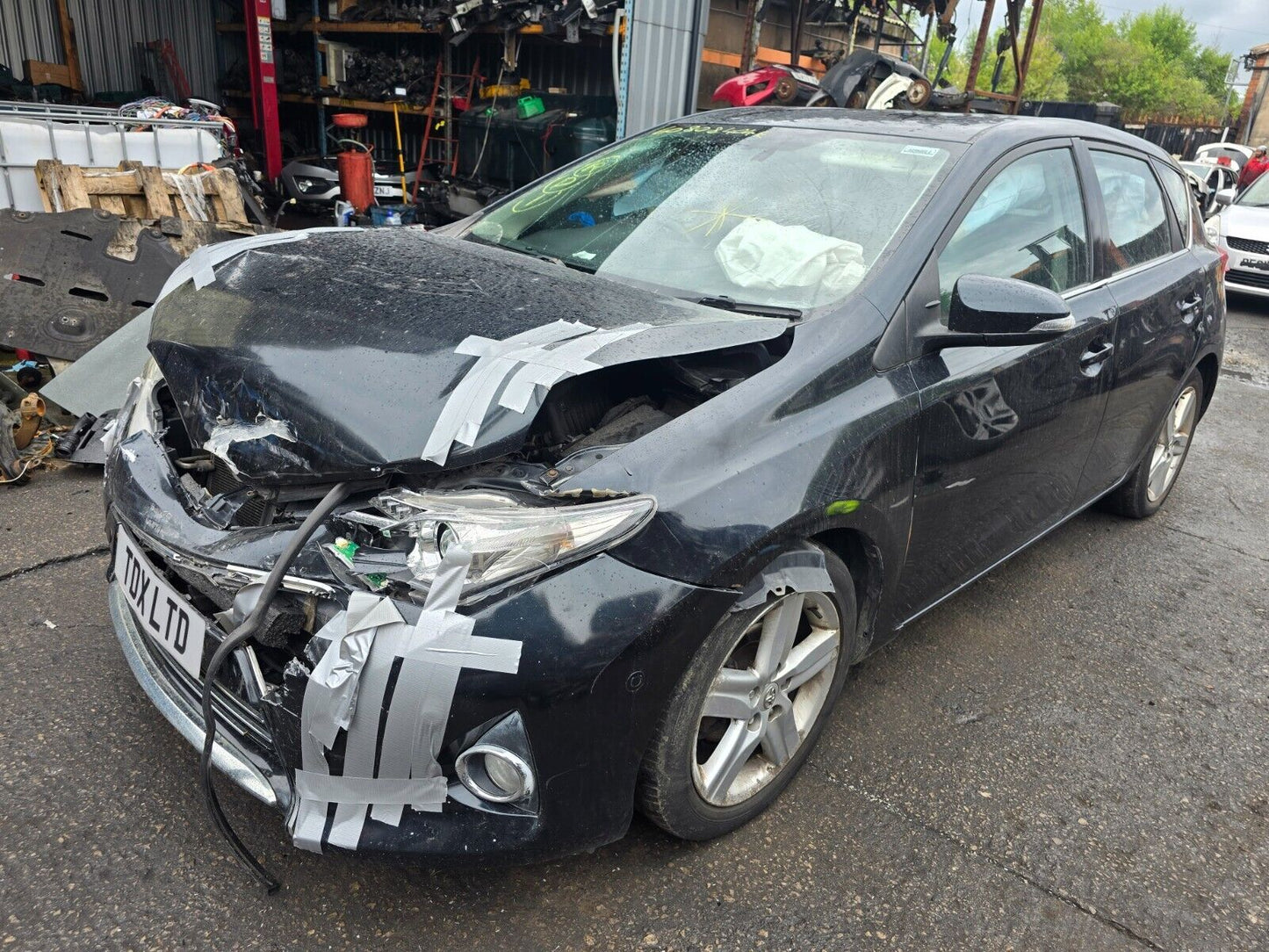 2013 TOYOTA AURIS EXCEL MK2 1.6 PETROL 6 SPEED MANUAL VEHICLE FOR PARTS SPARES