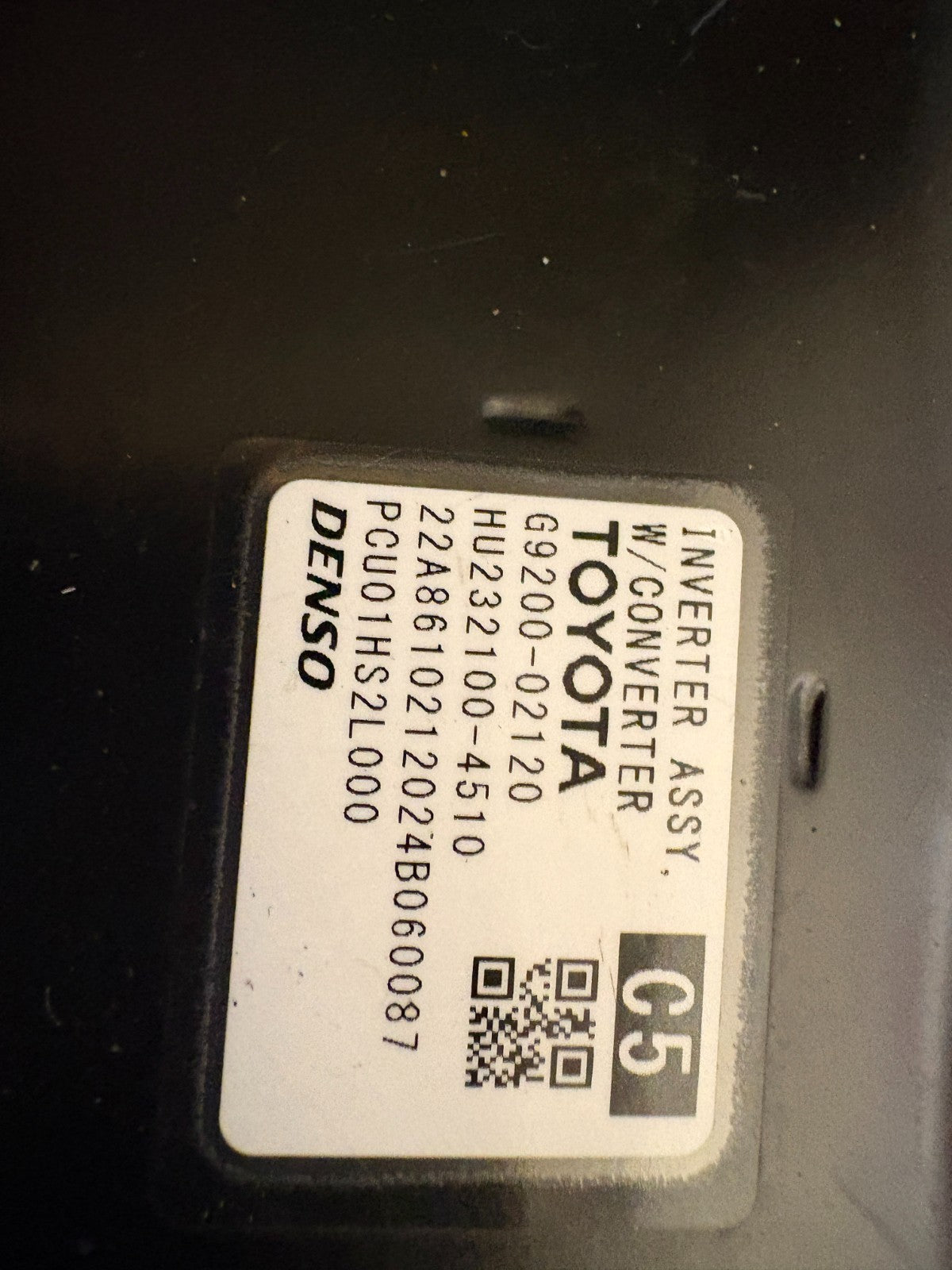 Toyota Corolla E210 MK12 2023-2026 1.8 Genuine Hybrid Inverter G9200-02120 - photo 15 of 17