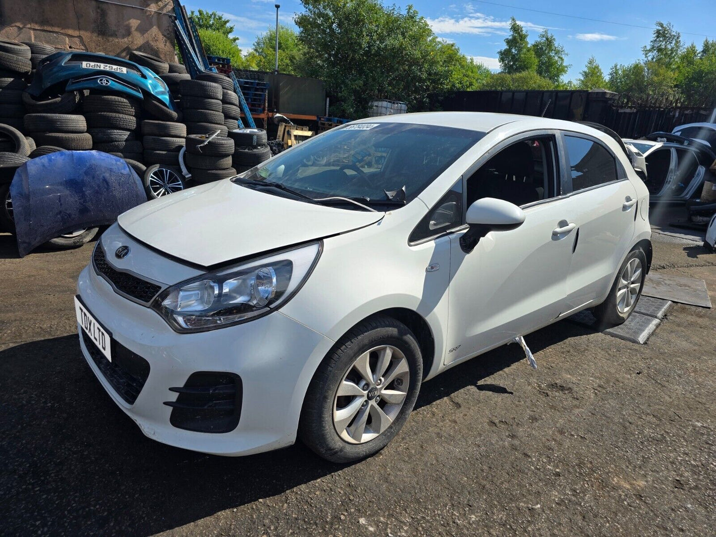 2015 KIA RIO MK3 UB 1.1 CRDI DIESEL 6 SPEED MANUAL FOR PARTS SPARES