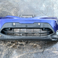 NISSAN QASHQAI J11 2014-2018 GENUINE FRONT BUMPER NO GRILLE RBN BLUE COLLECTION