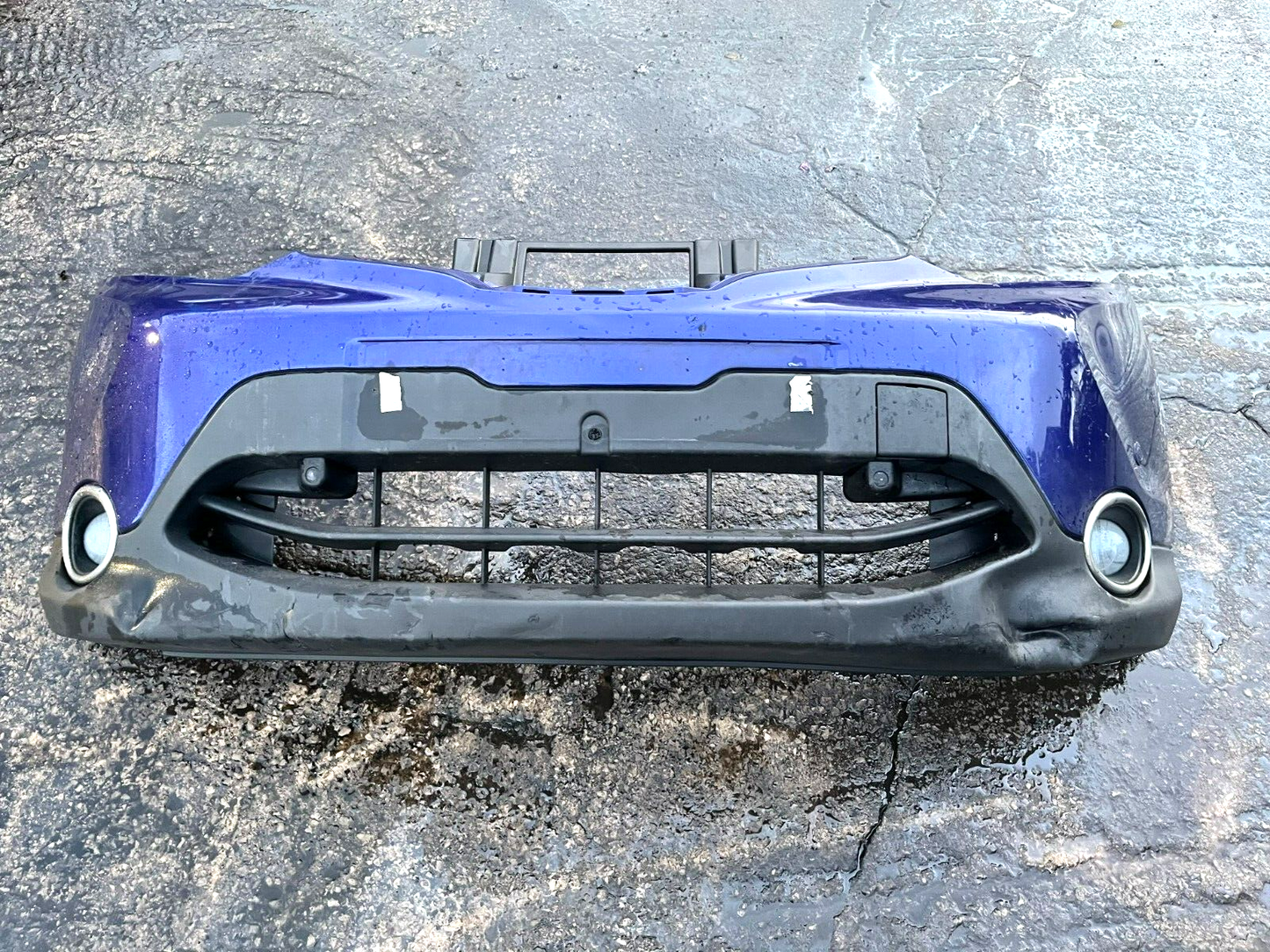 NISSAN QASHQAI J11 2014-2018 GENUINE FRONT BUMPER NO GRILLE RBN BLUE COLLECTION