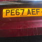 HYUNDAI I40 ESTATE MK1 11-19 GENUINE REAR TAILGATE SHELL RED COLLECTION