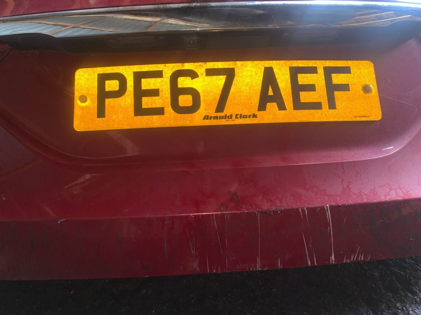 HYUNDAI I40 ESTATE MK1 11-19 GENUINE REAR TAILGATE SHELL RED COLLECTION