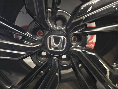HONDA CIVIC X 2017-2022 17" INCH GENUINE ALLOY WHEEL BLACK 6MM 235/45/17 17080A