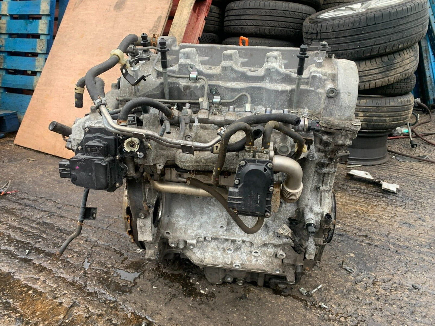 HONDA CIVIC MK9 I-DTEC 2012-2014 2.2 DIESEL N22B4 BARE ENGINE 51,364 MILES