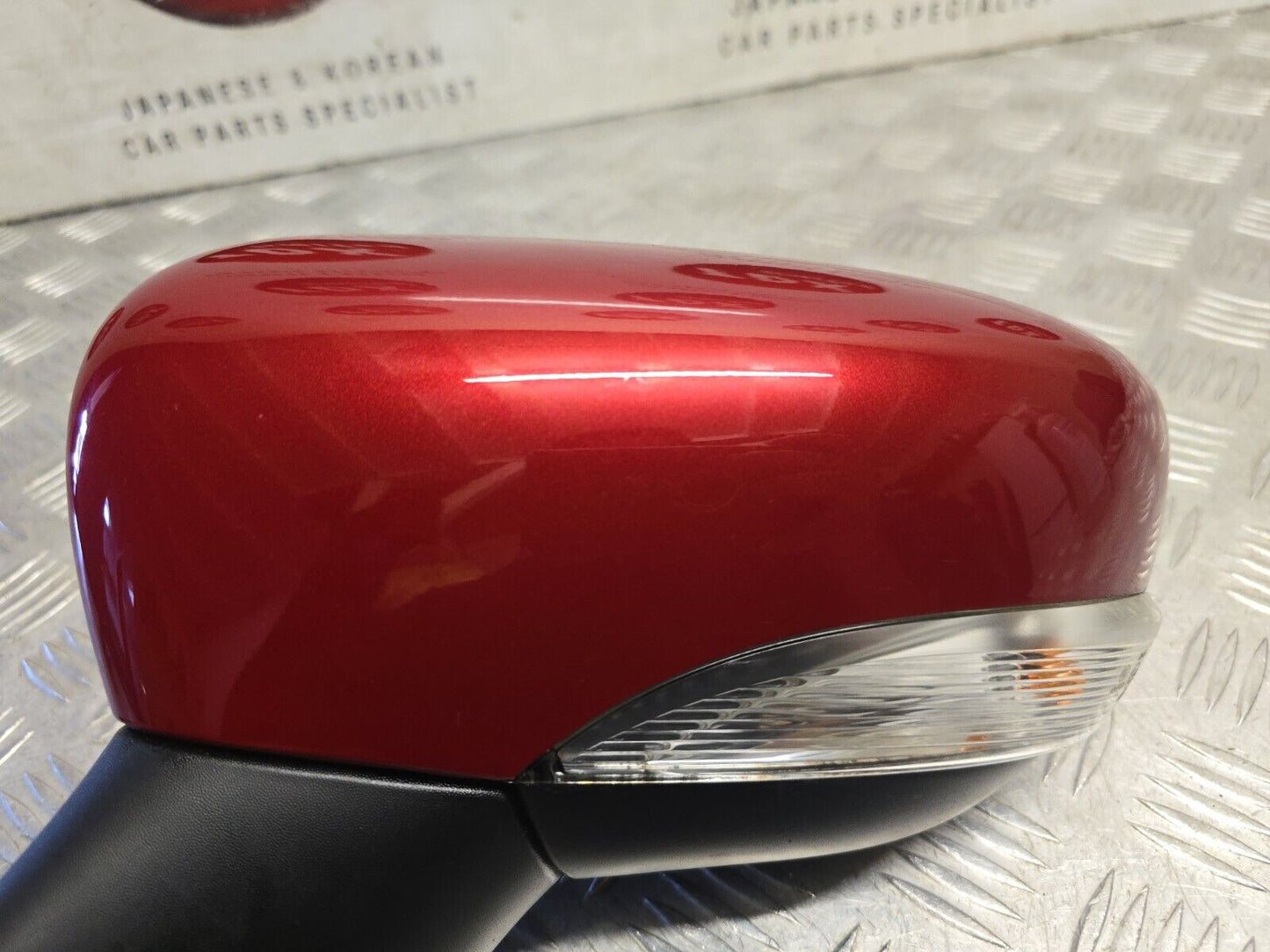 NISSAN MICRA K14 MK5 2017-2023 GENUINE PASSENGERS MANUAL FOLD MIRROR NBD RED