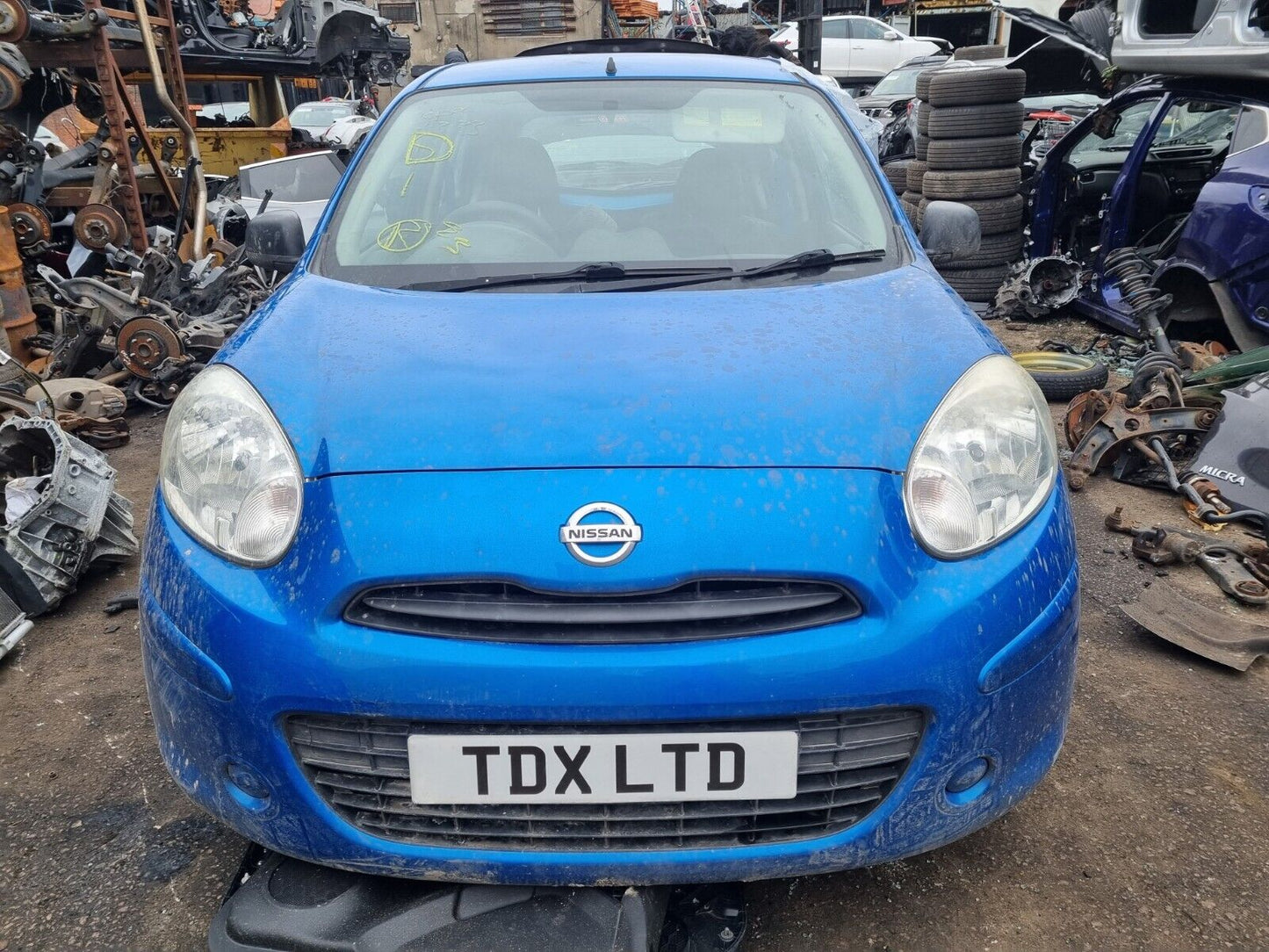 2011 NISSAN MICRA VISIA MK4 K13 1.2 PETROL 5 SPEED MANUAL FOR PARTS & SPARES