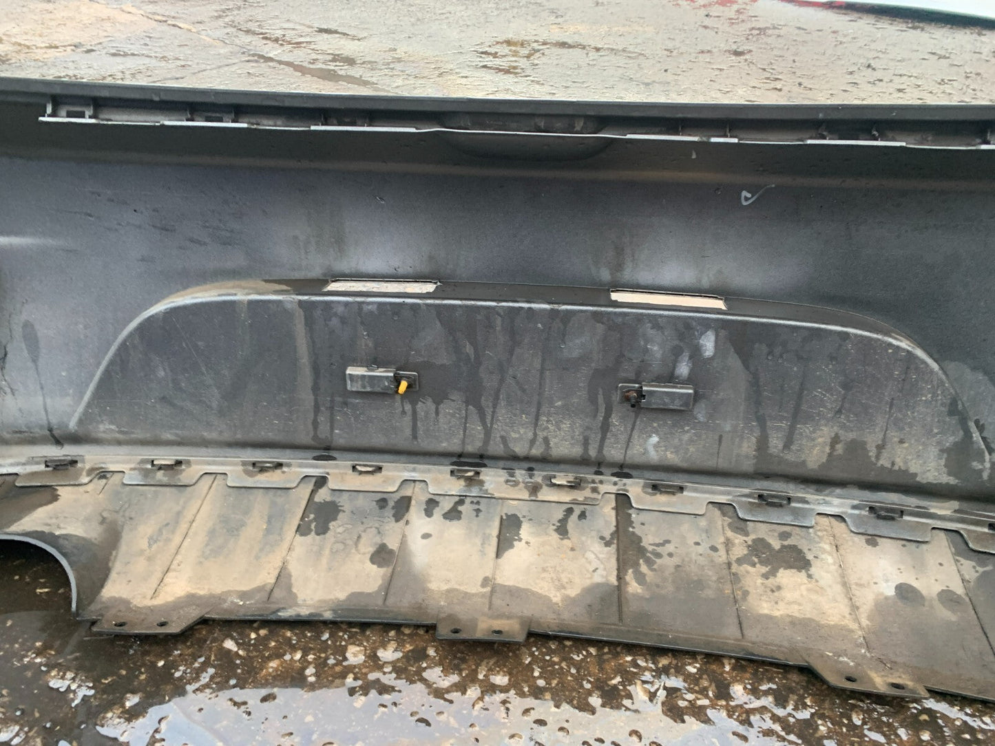 KIA CEED MK2 2015-2019 FACELIFT GENUINE REAR BUMPER SILVER