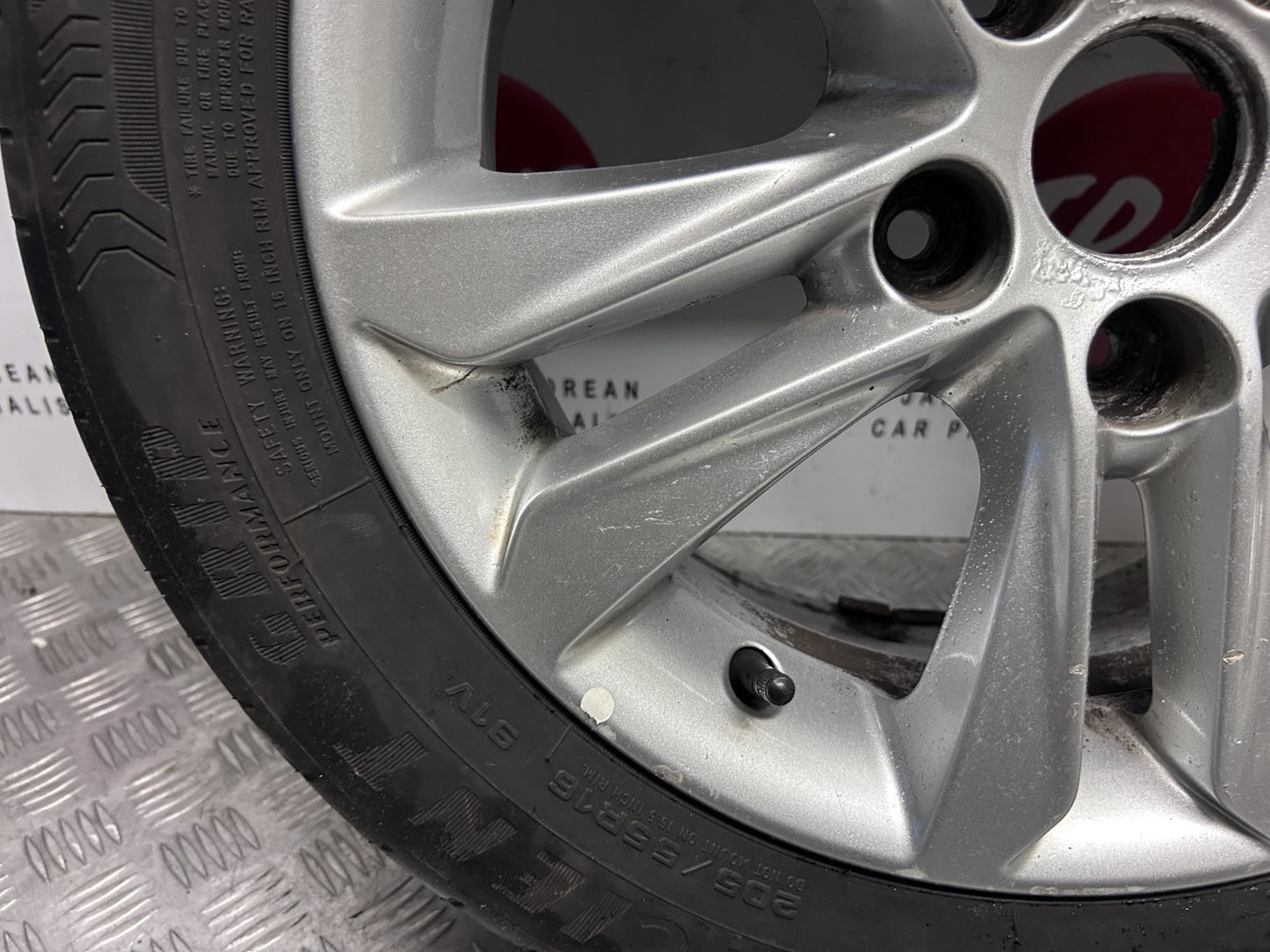 Hyundai I30 Mk2 2012-2016 16" Inch Genuine Alloy Wheel 2.99Mm Tyre 205/55/16 6