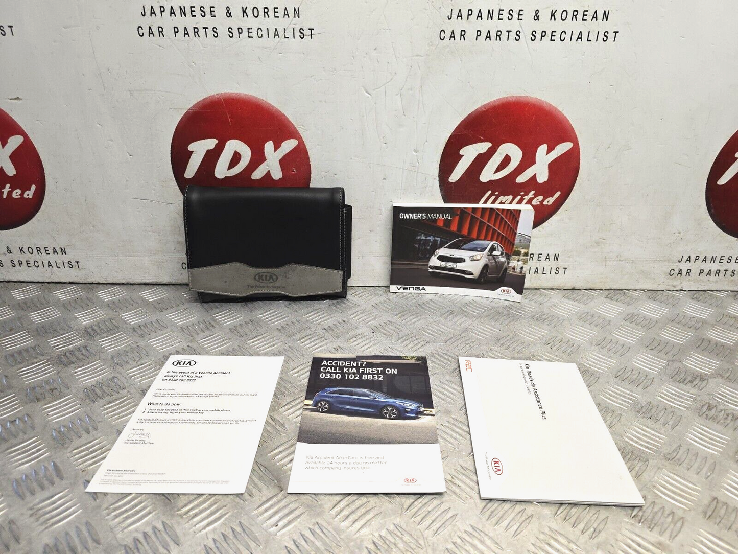 KIA VENGA (YN) 2015-2019 GENUINE OWNERS MANUAL HANDBOOK PACK WALLET BOOK