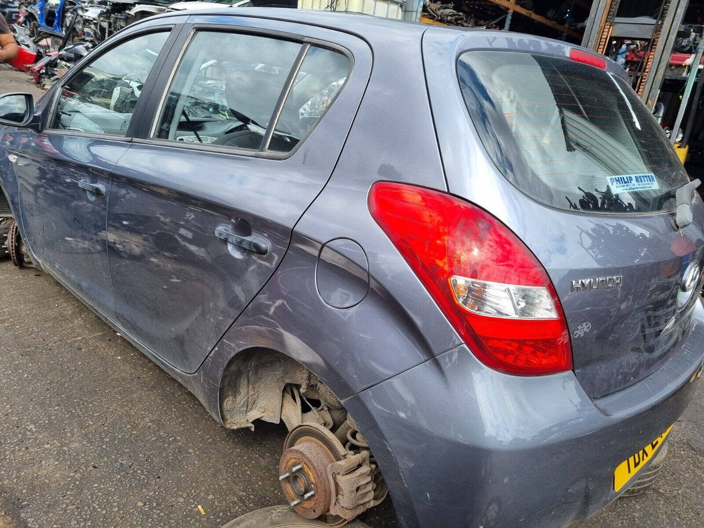 2010 HYUNDAI I20 (PB) CLASSIC 1.2 PETROL 5 SPEED MANUAL 5DR FOR PARTS SPARES