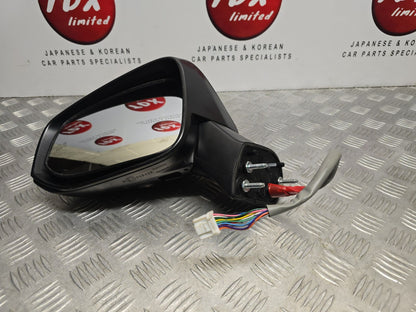 TOYOTA RAV4 (XA50) MK5 2019-2025 PASSENGER SIDE CAMERA WING MIRROR 218 BLACK