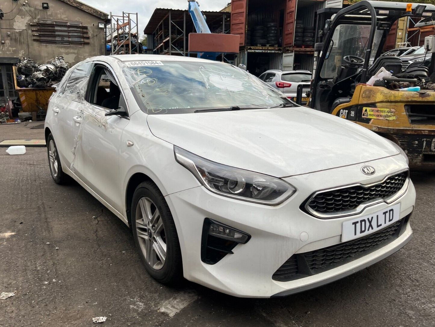 2019 KIA CEED 2 CD MK3 1.6 DIESEL 6 SPEED MANUAL HATCHBACK FOR PARTS & SPARES