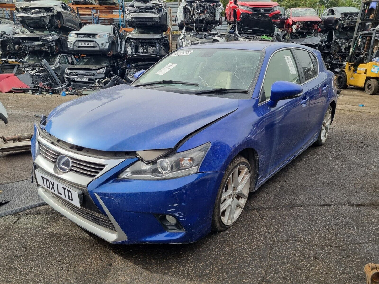 2014 LEXUS CT200H SE ZWA10 1.8 HYBRID 1 SPEED CVT AUTO VEHICLE PARTS SPARES