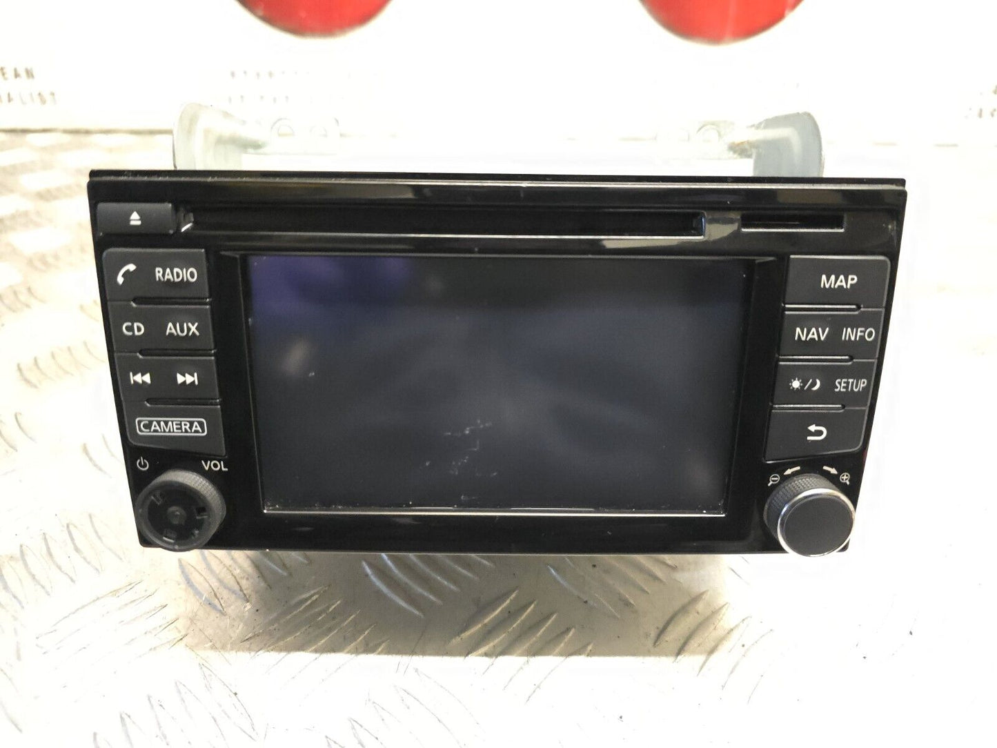 NISSAN JUKE 2014-2019 CAMERA SAT NAV MEDIA STEREO HEAD UNIT SD CARD 25915BV80A