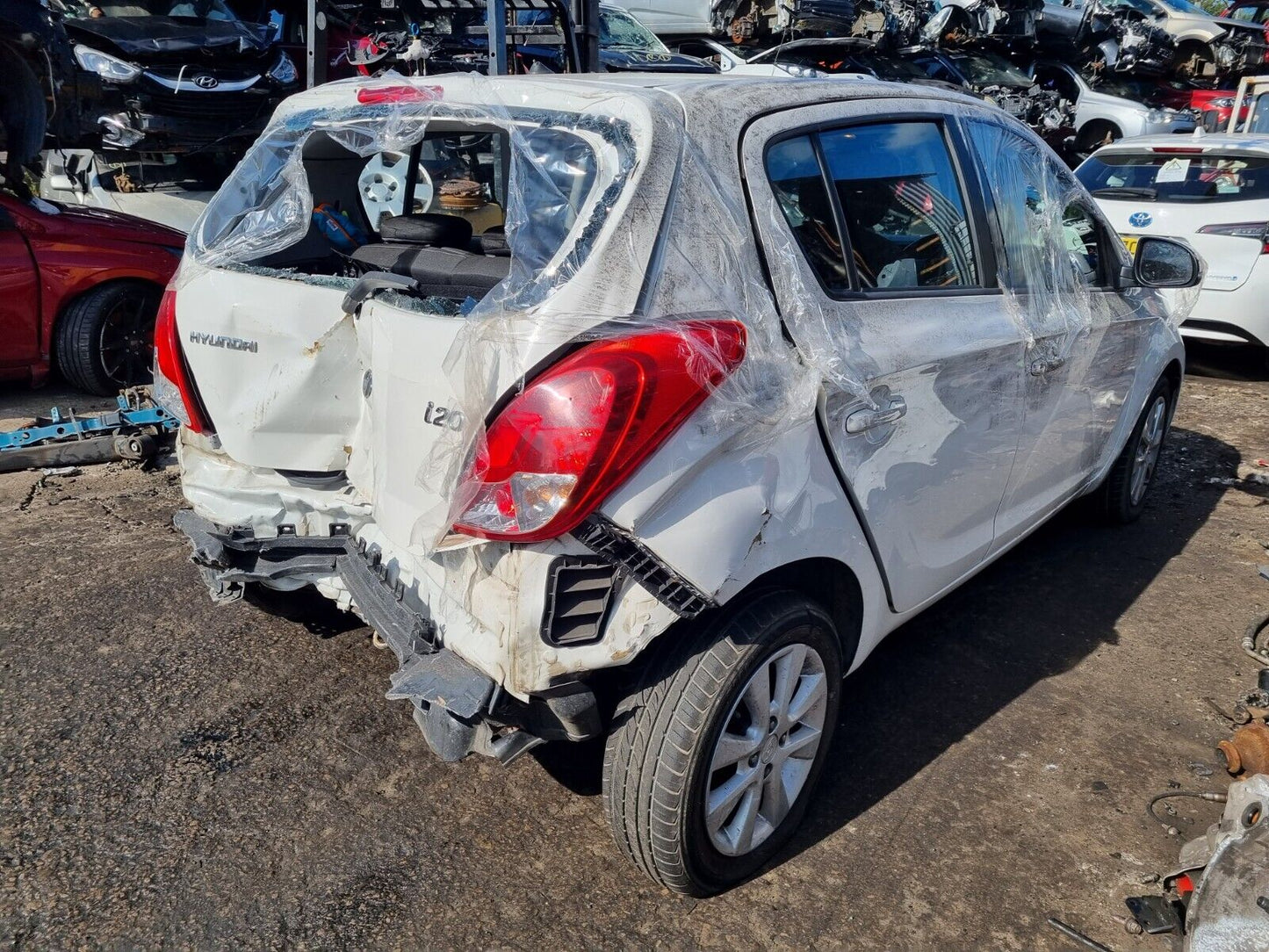 2013 HYUNDAI I20 ACTIVE (PB) 1.2 PETROL 5 SPEED MANUAL 5DR FOR PARTS & SPARES