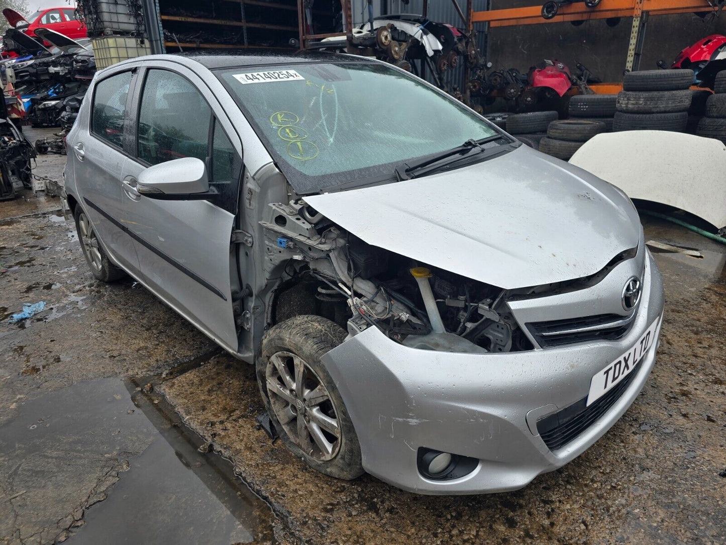 2012 TOYOTA YARIS SPIRIT MK3 NSP130 1.3 PETROL 1 SPEED CVT AUTO FOR PARTS SPARES