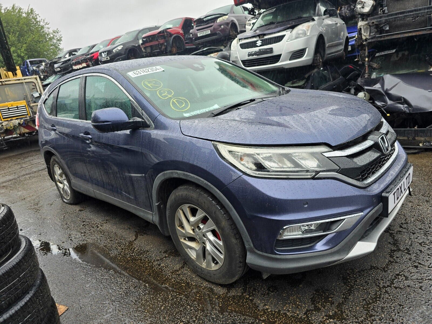 2016 HONDA CR-V SE (RE67) MK4 1.6 I-DTEC DIESEL 6 SPEED FOR MANUAL PARTS SPARES