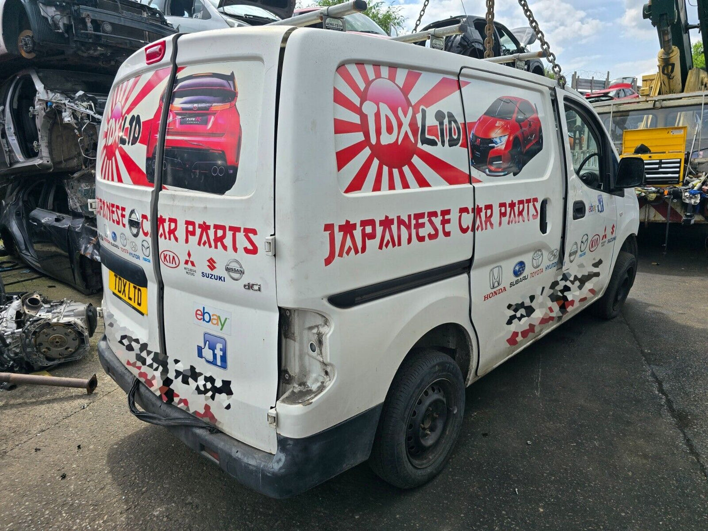 2012 NISSAN NV200 SE (M20) 1.5 DCI DIESEL 5 SPEED MANUAL FOR PARTS SPARES