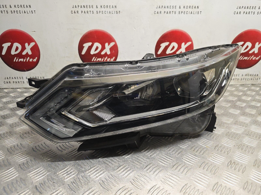 NISSAN QASHQAI J11 2017-2021 FACELIFT PASSENGERS FRONT HALOGEN HEADLIGHT DRL