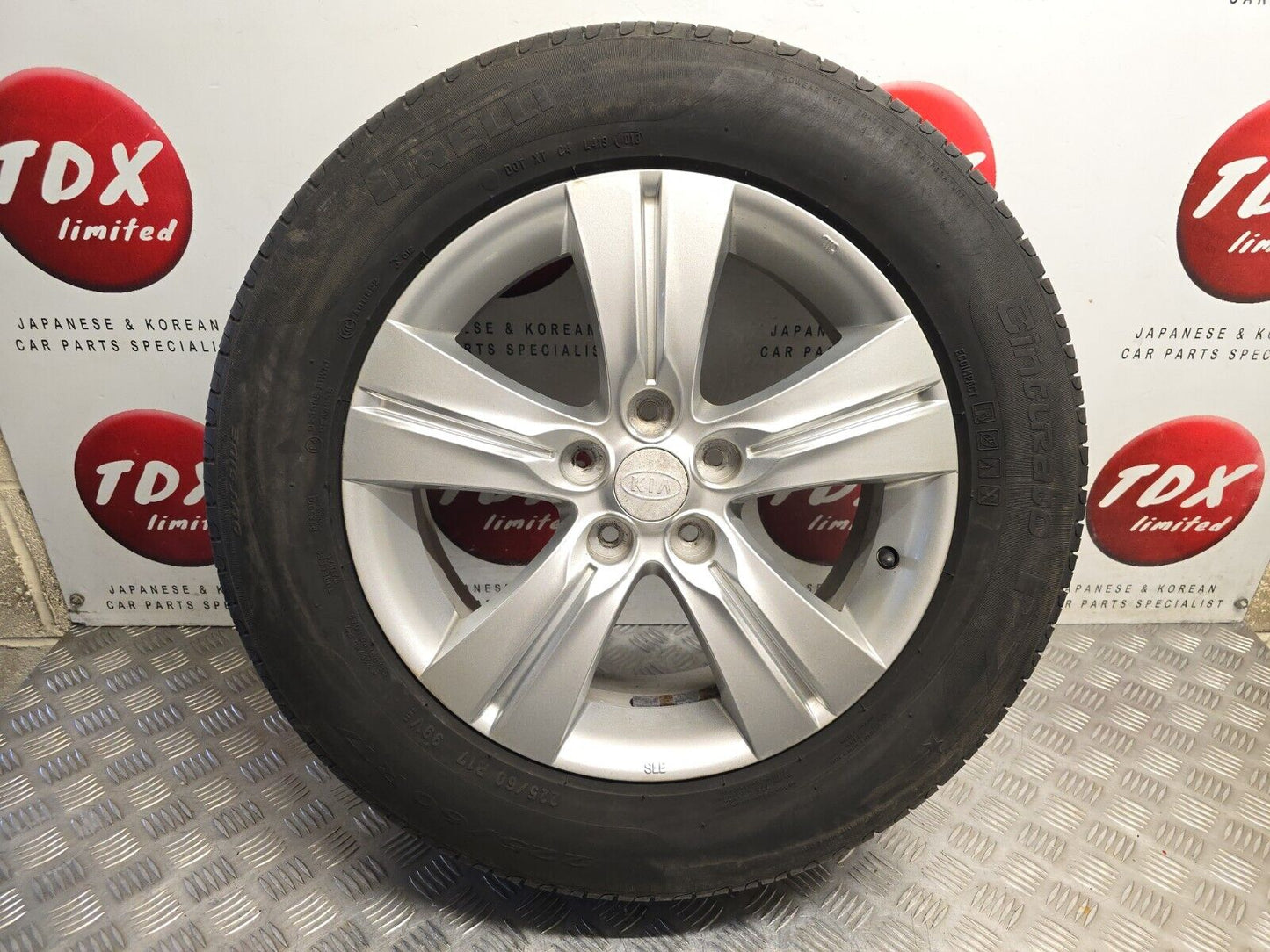 KIA SPORTAGE MK3 2010-2015 17" GENUINE ALLOY WHEEL 6.6MM 225/60/17 52910-3U200