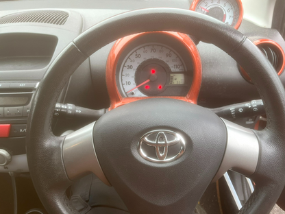 2013 TOYOTA AYGO MK1 1.0 PETROL 5 SPEED MANUAL DOOR VEHICLE FOR BREAKING AND PARTS