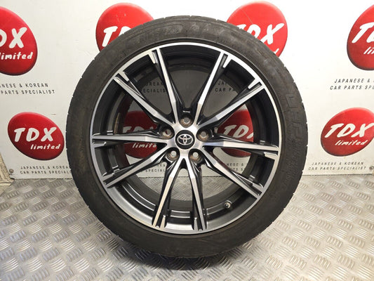 TOYOTA GT86 GT1 2017-2020 17" INCH GENUINE DIAMOND CUT ALLOY WHEEL 215/45/17