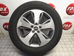 Hyundai Santa Fe MK3 18" Inch 2012-2018 Alloy Wheel 235/60/18 52910-2B480 - photo 1 of 11