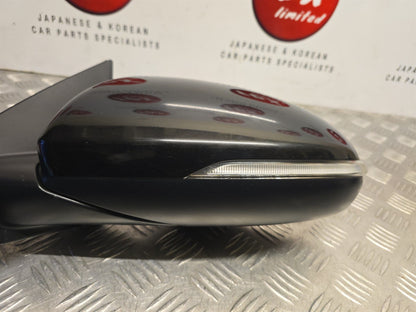 Kia Optima JF MK4 2016-2019 Passengers Power Fold Mirror Abp Black 87610-D4910 - photo 3 of 12