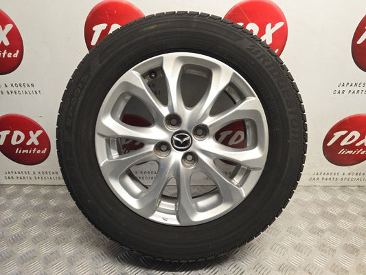 MAZDA 2 DJ MK3 15" 2015-2021 GENUINE ALLOY WHEEL 6.3MM TYRE 185/65/15 9965395550