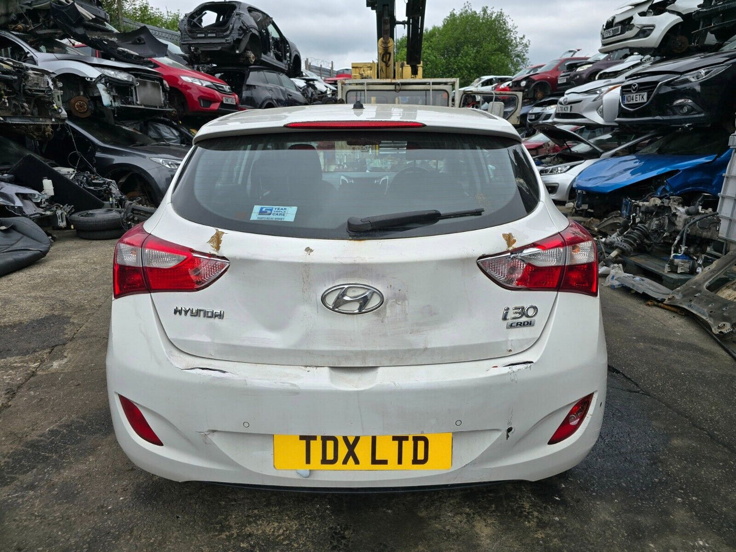 2013 HYUNDAI I30 GD MK2 ACTIVE 1.6 DIESEL CRDI 6 SPEED AUTO FOR PARTS SPARES