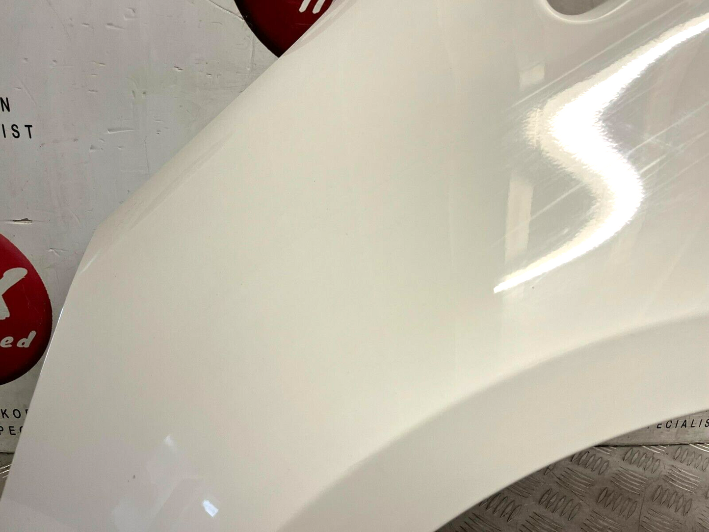 KIA RIO UB MK3 2012-2017 GENUINE PASSENGER WING FENDER UD CLEAR WHITE COLLECTION