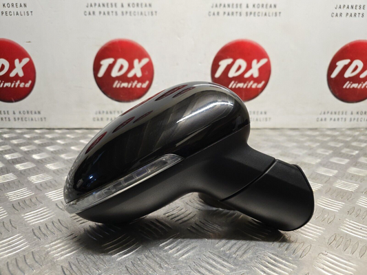 KIA RIO MK3 2011-2017 GENUINE DRIVERS SIDE POWER FOLD INDICATOR MIRROR ABP BLACK
