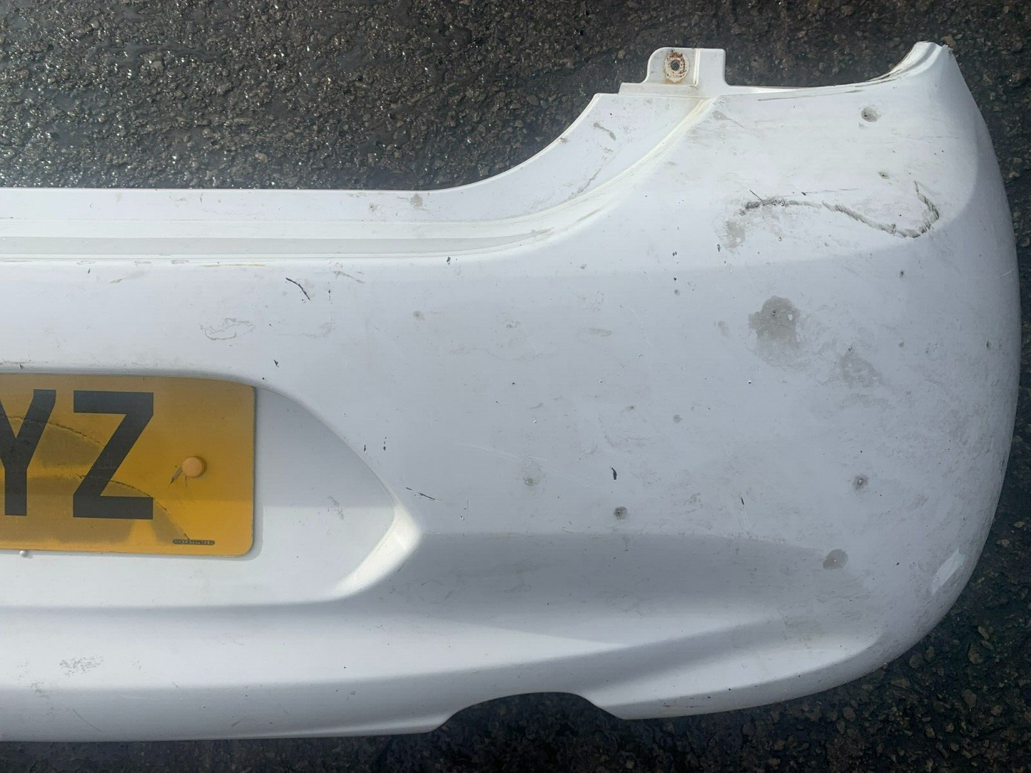 NISSAN MICRA K13 2013-2016 GENUINE FACELIFT REAR BUMPER WHITE COLLECTION