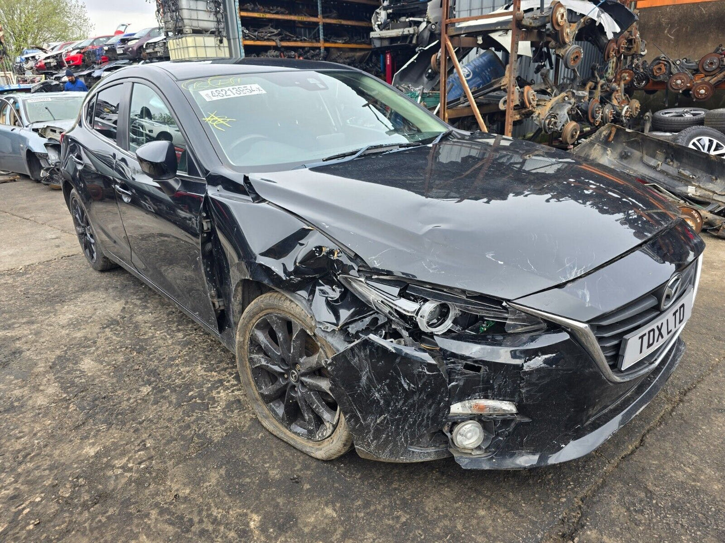 2014 MAZDA 3 (BM) MK3 SE-L NAV 2.2 DIESEL 6 SPEED MANUAL HATCH PARTS SPARES