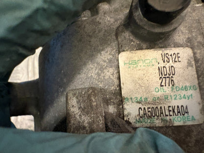 Hyundai i20 GB MK2 2015-2020 1.0 Petrol Genuine AC Compressor Pump CA500ALEKA04 - photo 12 of 13