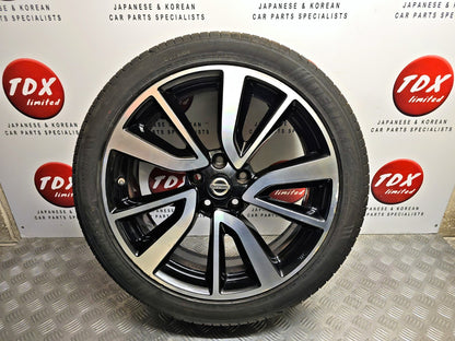 Nissan Qashqai J11 MK2 2014-2021 Genuine 19" Alloy Wheel 6.9 Mm Tyre 225/45ZR19 - photo 1 of 13
