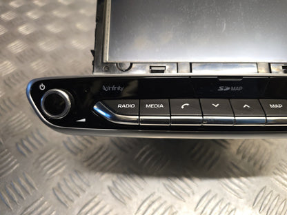 Hyundai Ioniq 2016-2019 Media Sat Nav Radio Head Unit + Sd Card 96550-G2251Pgb 5
