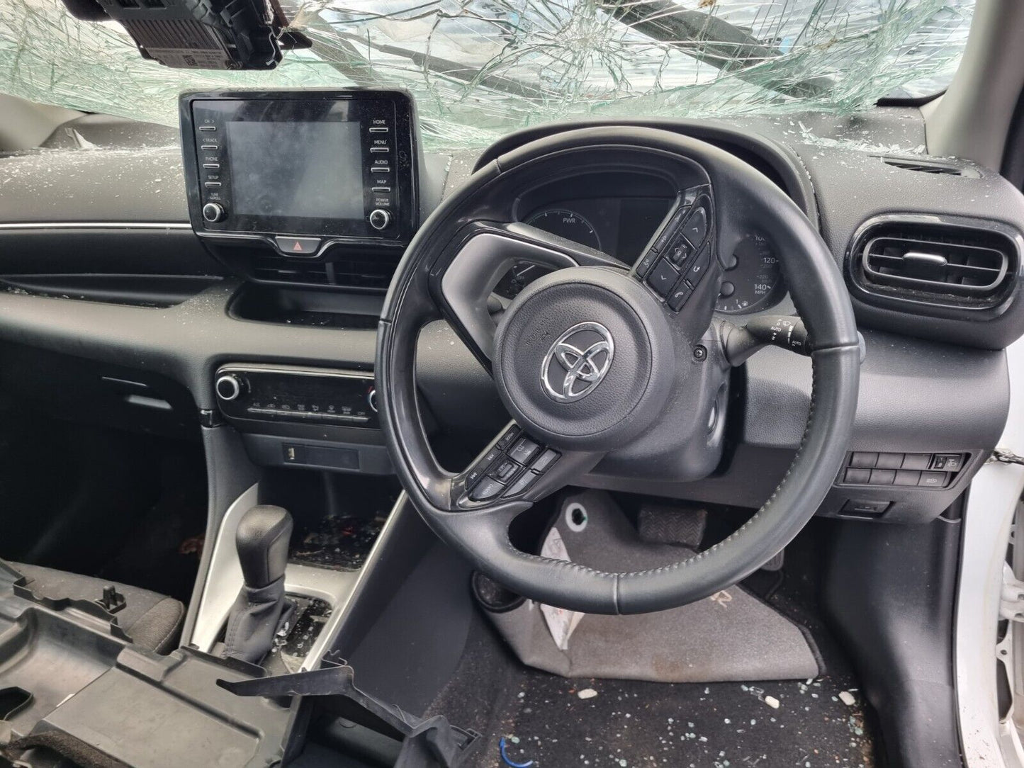 2021 TOYOTA YARIS XP210 ICON MK4 1.5 PETROL HYBRID CVT AUTO VEHICLE FOR BREAKING