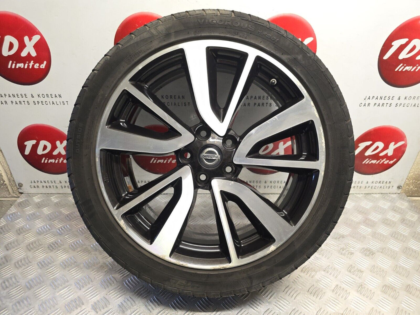 NISSAN QASHQAI J11 19" INCH 2014-2021 GENUINE ALLOY WHEEL 4.13MM 225/45/19 4ES3A