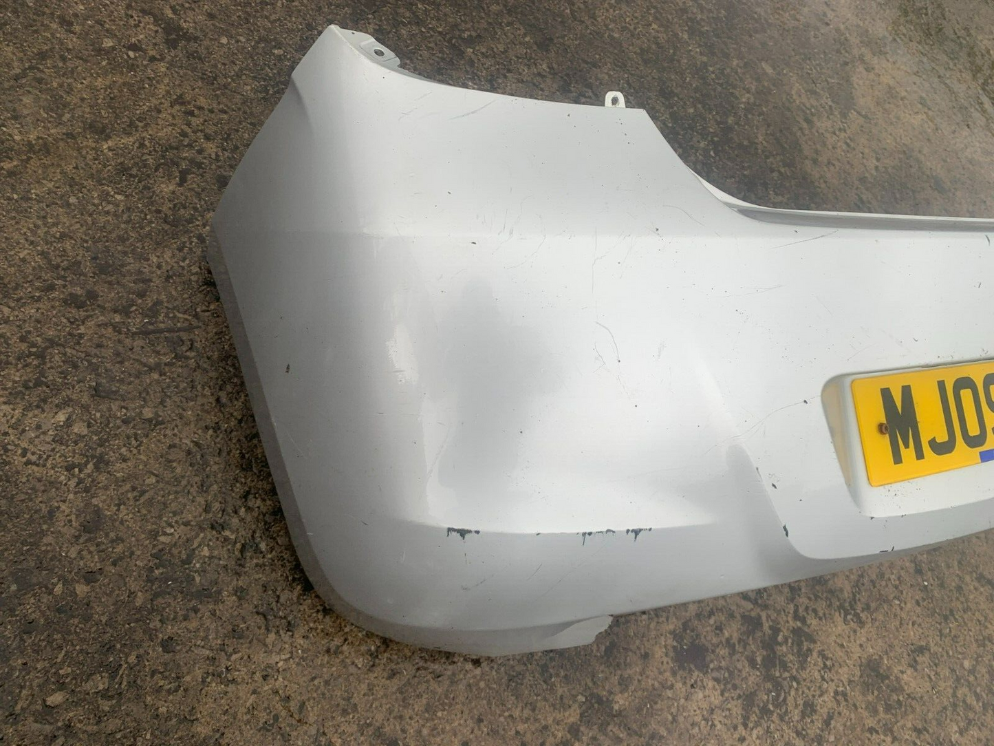 Hyundai I20 2009-2012 Pre-Facelift Genuine Rear Bumper Grey Collection 2